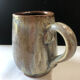 Salted stoneware cup by Marcel Aubry