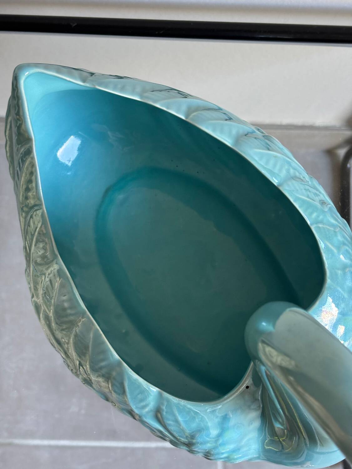 Ceramic swan