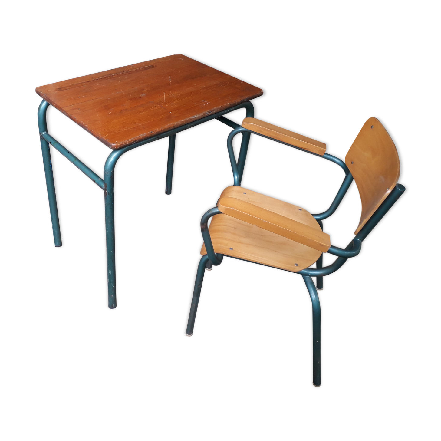 Schoolmaster's office and chair