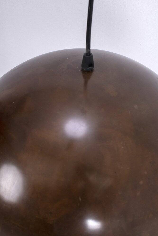 Vintage Scandinavian Copper Pendant