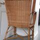 Fauteuil rotin 1950 circa