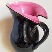 Bicolor pitcher of the Norman Potteries of Louviers 50s