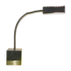 Lampe en métal chromé avec tige flexible par Michel Boyer pour Verre Lumière, 1968