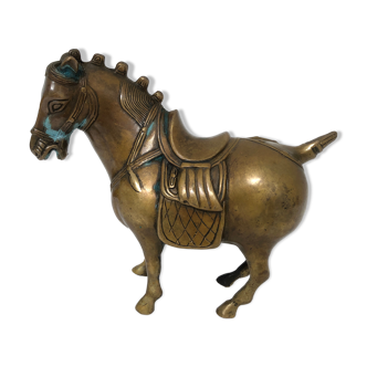 Rajasthan brass horse, 1970