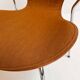 Wooden chair 3207 by Arne Jacobsen for Fritz Hansen, 1980s.