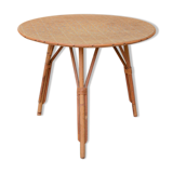 Vintage rattan coffee table