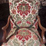 Fauteuils cabriolet style Louis XV