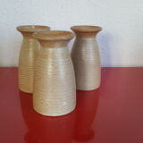 Set of 3 sandstone mazagrans