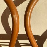 High bar chair in wickerwork