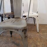 Série de 6 chaises "Tolix"