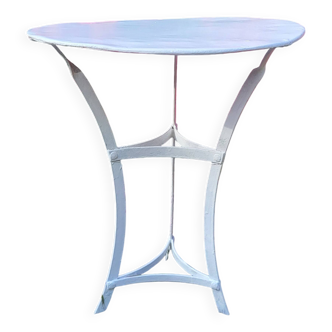 Iron garden coffee table / pedestal table