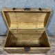 Louis XIII period castle chest in solid wood circa 1750-1780