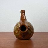 Bird-shaped pottery bottle from a modern Danish workshop, mid-century, 1960s.