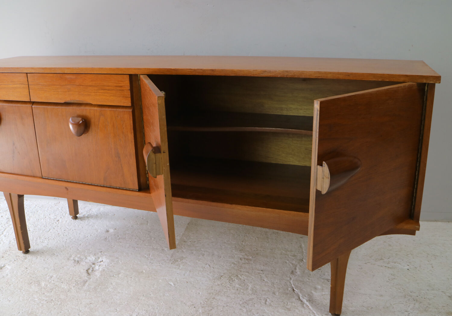 1960’s mid century English petite sideboard