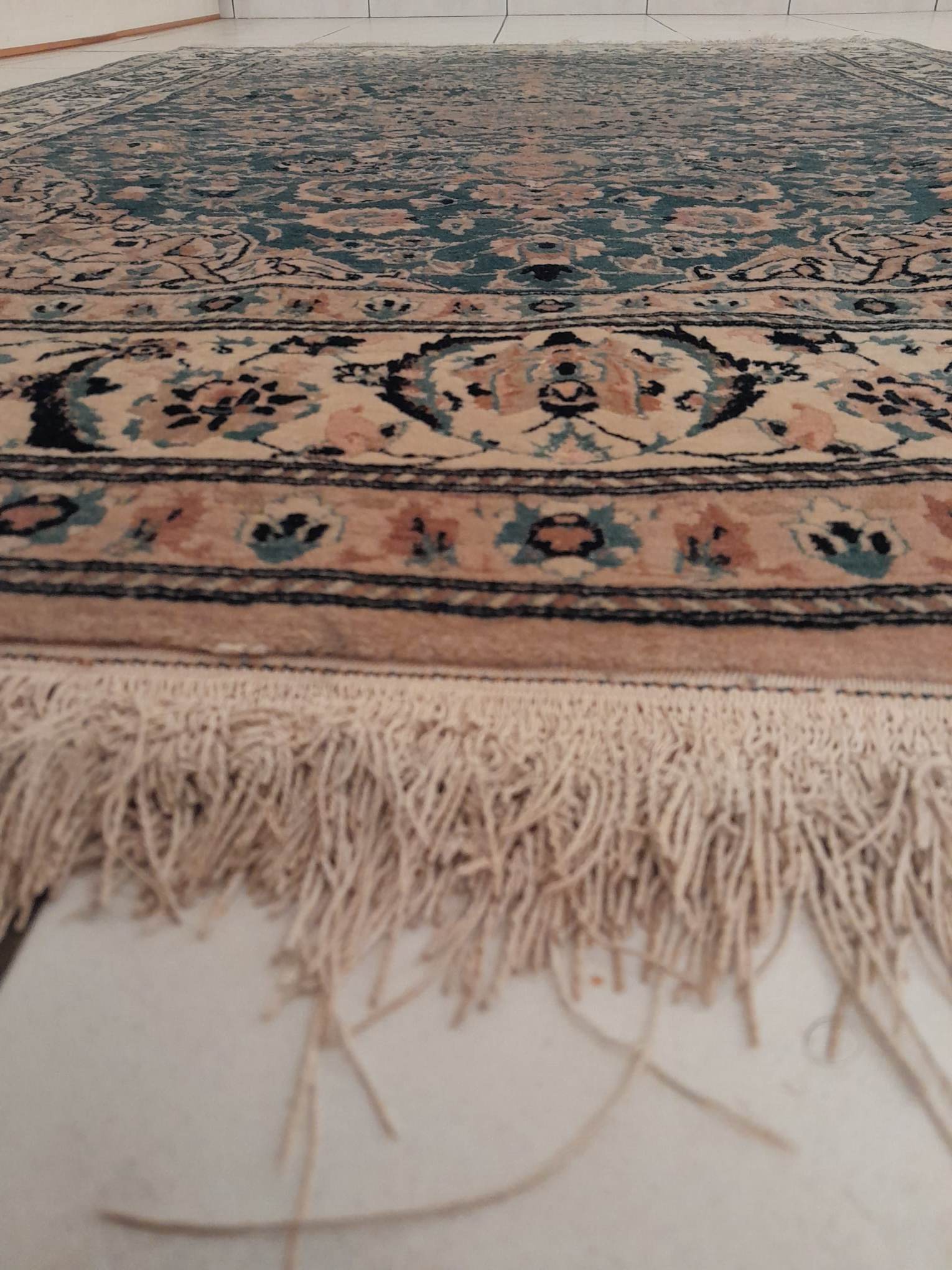Handmade Pakistani Nain rug 166x116cm