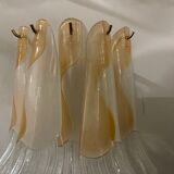 Mid-Century Italian Murano Glass Wall Lights, Set of 2