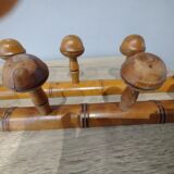 Vintage bamboo wall coat hook