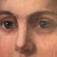 Oil on canvas portrait of a young girl, early 20th century