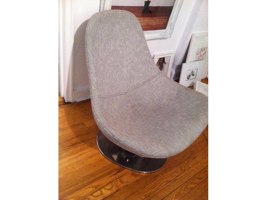 Egg Carl Ojerstam for Ikea Tirup chair Selency