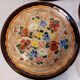Set of 5 dessert plates and 2 vallauris plates, signed jérôme massier - circa 50/60