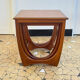 Teak trundle coffee table