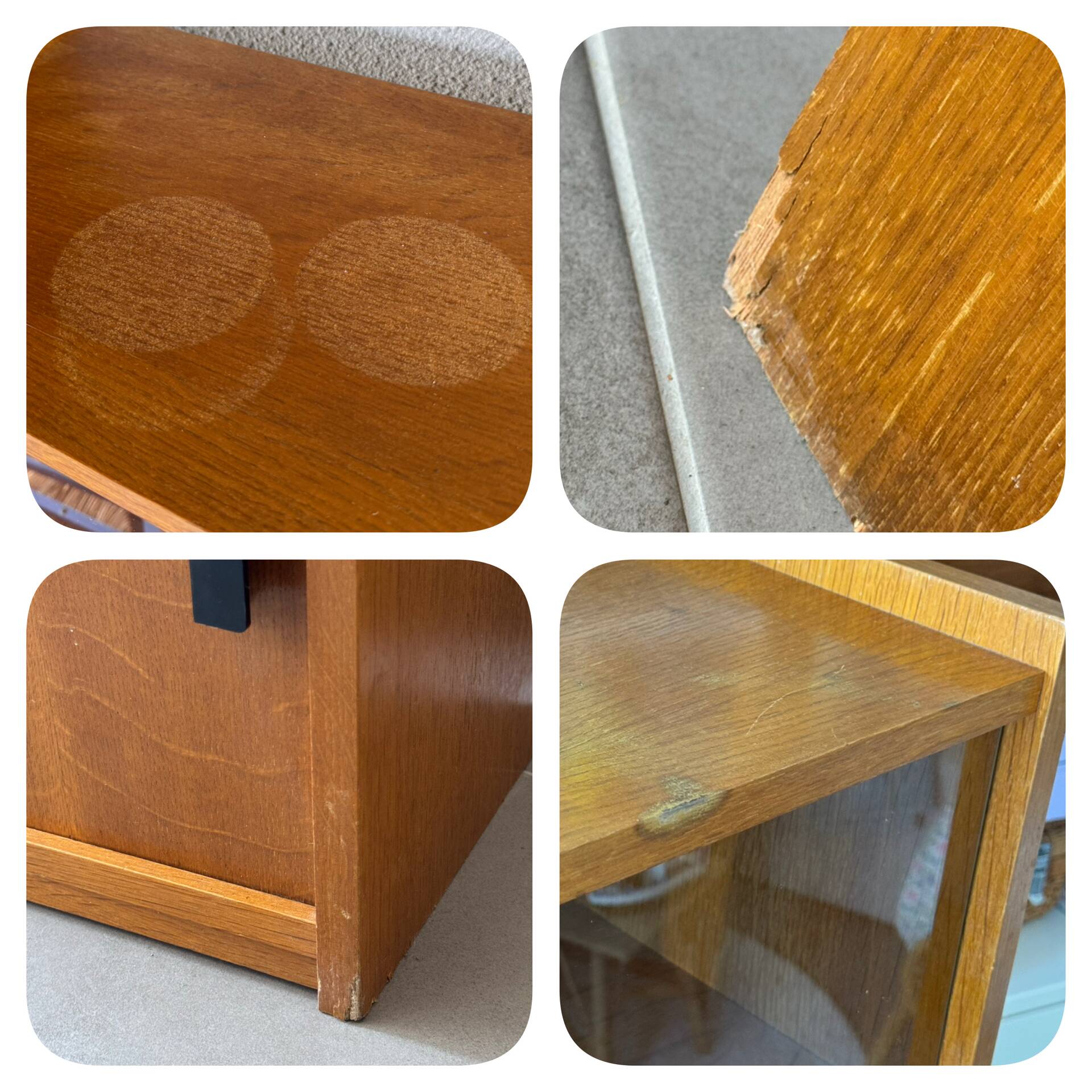 Display shelf, vintage bookshelf