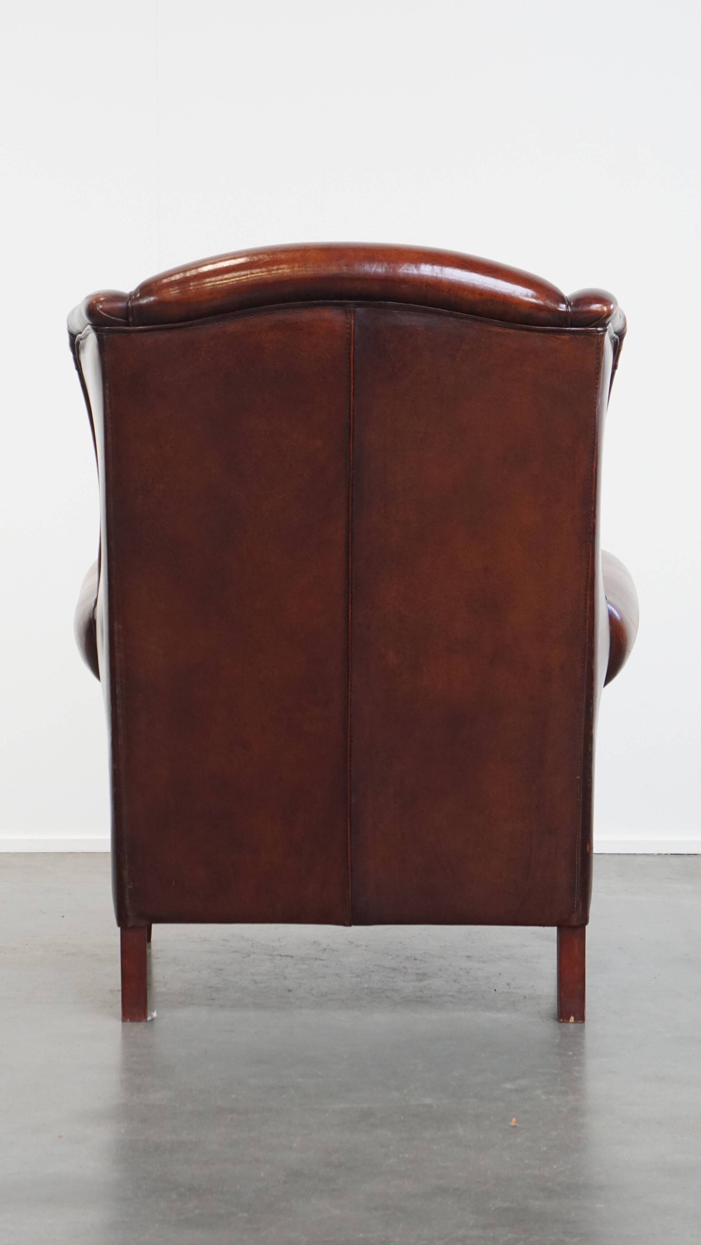 Sheepskin Wingback Chair