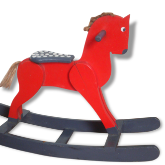 40's wooden horse