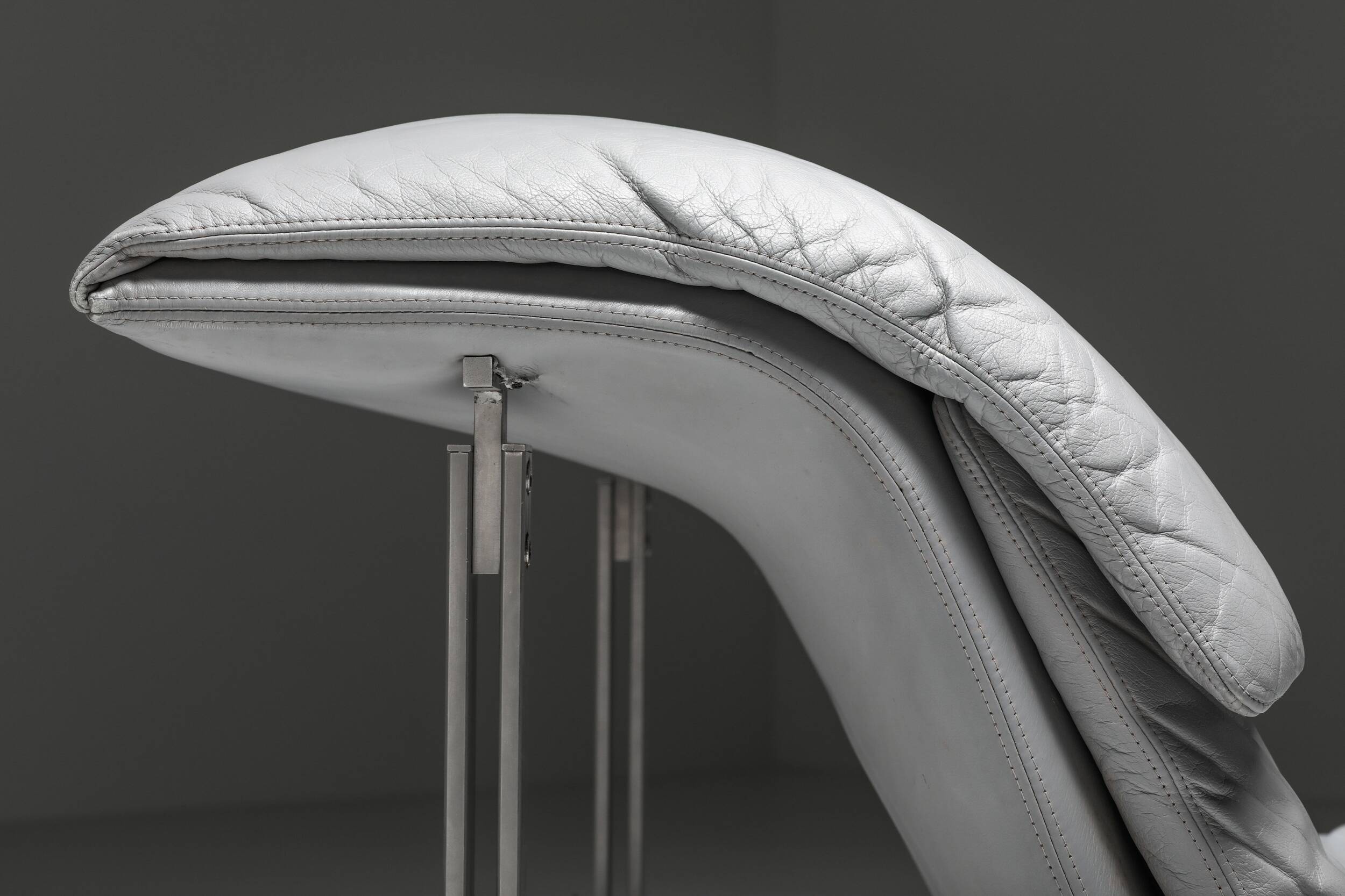 "Wave" Lounge Chair by Giovanni Offredi for Saporiti, Italy, 1974