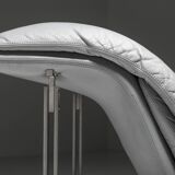 "Wave" Lounge Chair by Giovanni Offredi for Saporiti, Italy, 1974