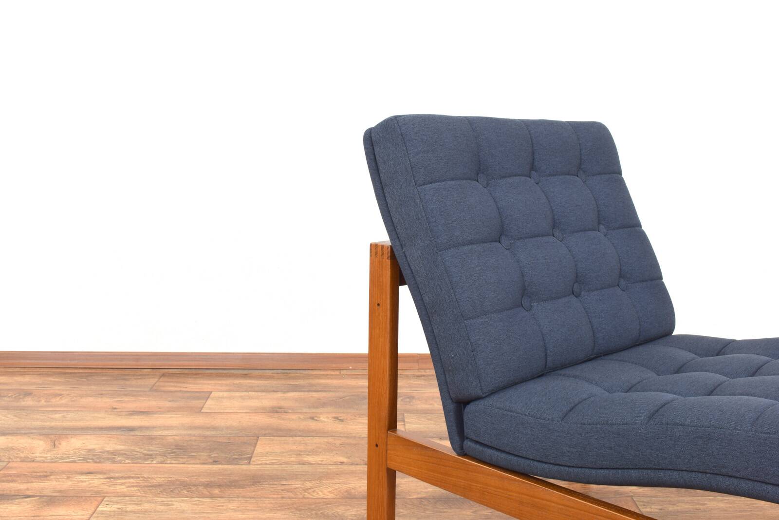 Mid-Century Teak Moduline Lounge Chair by Ole Gjerløv-Knudsen & Torben Lind