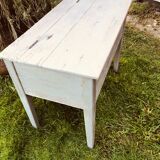 Wooden companion drainer with patina