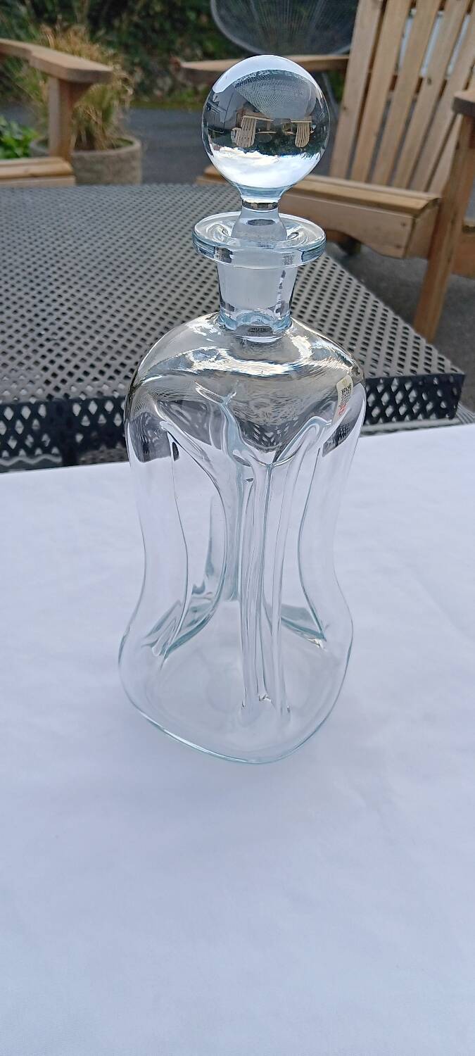 Carafe kastrup glas kluk kluk - jacob e.bang - holmegaard danemark mod