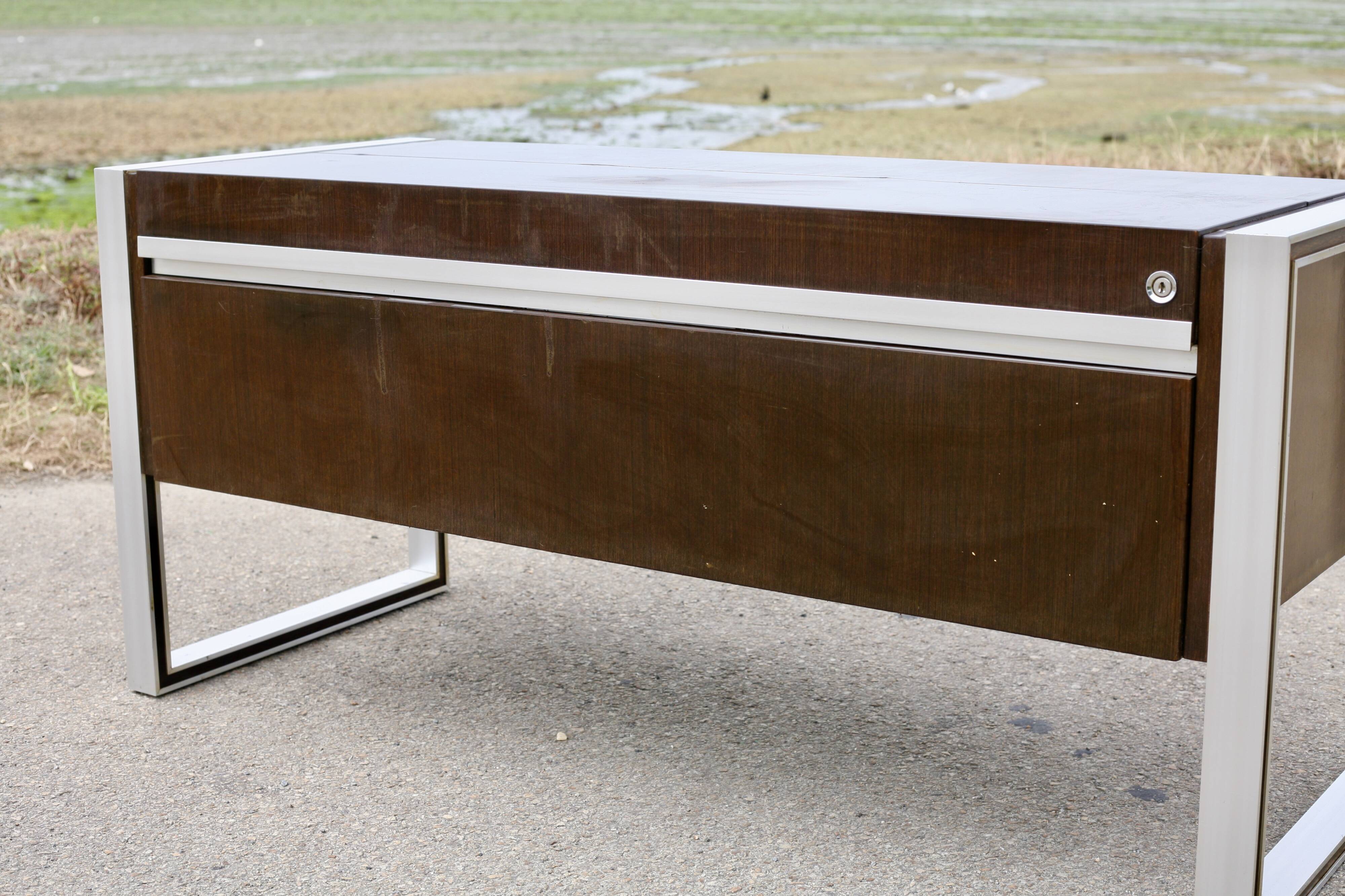 Claude Gaillard secretary sideboard, 1970s