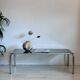 Vintage chrome coffee table 1970’s