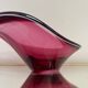 Scandinavian blown glass bowl Paul Kedelv 1950s