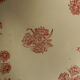 Ravier old in faience. Carnation decoration