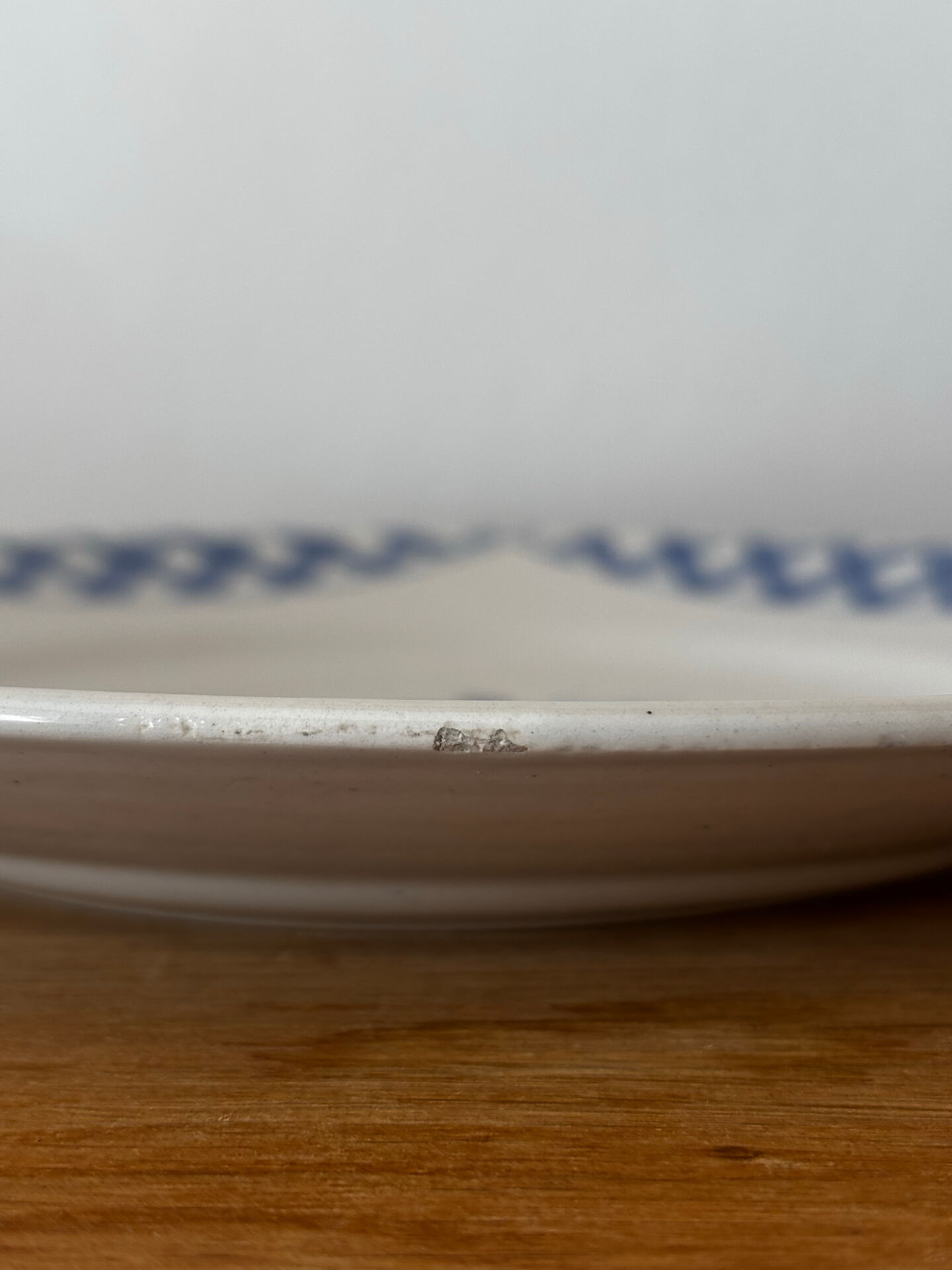 Old flat plate KG Luneville Henri