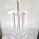 Lamp base design David Lange model Crystal 70s