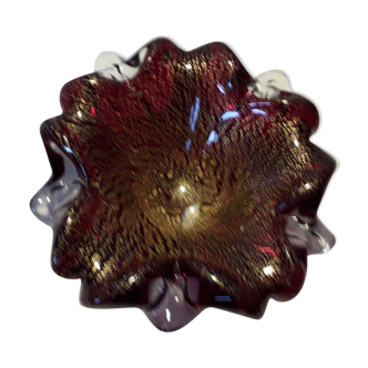 Empty Pocket Murano Inlaid With Gold