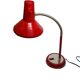 Vintage Polish bedside lamp in glass and metal, 1980s