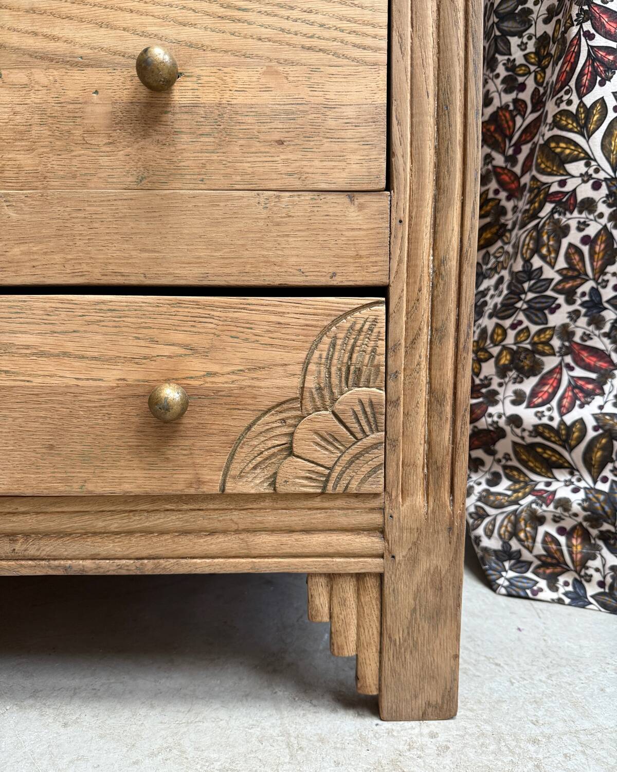 Art Deco chest of drawers (restored)