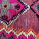 Tapis Marocain Boujad coloré - 90 x 246 cm