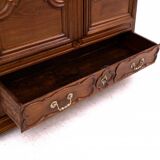 Double-leaf wardrobe, France, circa 1820. After renovation