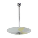 Retro glass pendant in style of Brusel, 1960's.