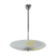 Retro glass pendant in style of Brusel, 1960's.