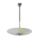 Retro glass pendant in style of Brusel, 1960's.