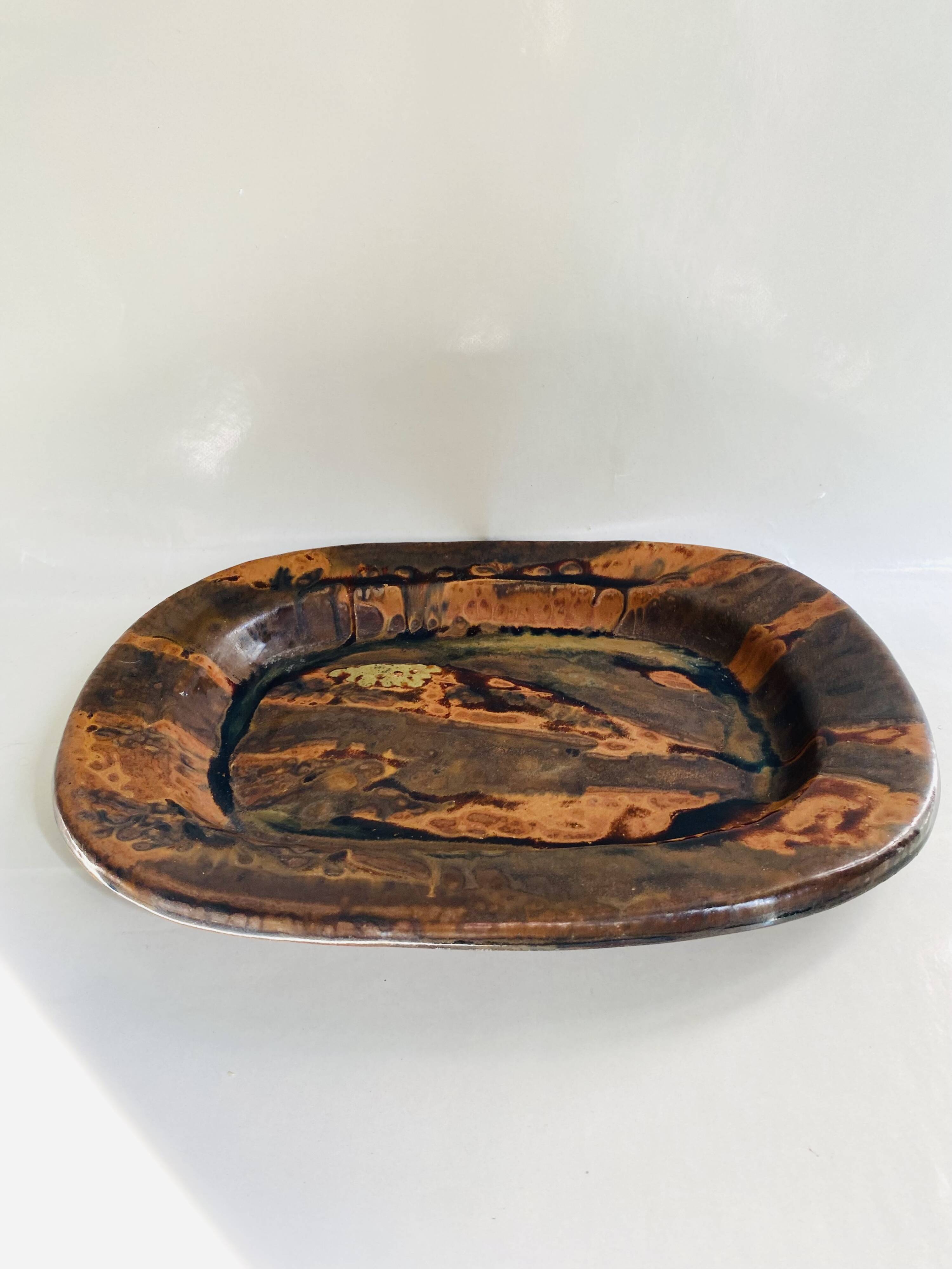 Dish from E. Barachant 1950s