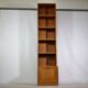 Bibliothèque en teck Skandi Design années 70 étagère 4