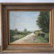 Landscape of the 20th century, oil on canvas